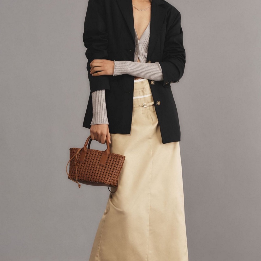 Anthropologie Sculpted Black Blazer - Picture 6 of 9